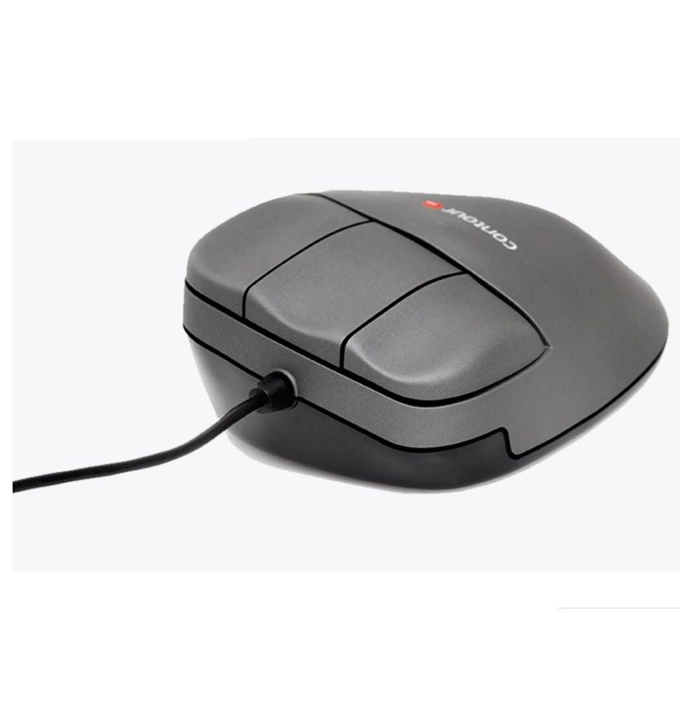 Branded Contour Design CMO-GM Contour Wired Mouse USB Optical Ergonomic Mouse for PC & Laptop
