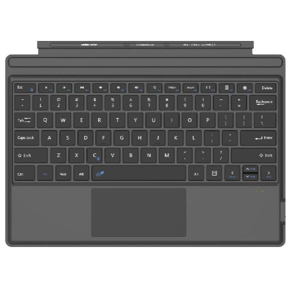 keyboard for Surface Pro 7/6/5/4/3 & also attach with all Bluetooth tabs Type Cover Ultra-Thin Portable Bluetooth Wireless Keyboard with Touchpad Built-in Rechargeable Battery ArteckA
