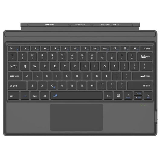 keyboard for Surface Pro 7/6/5/4/3 & also attach with all Bluetooth tabs Type Cover Ultra-Thin Portable Bluetooth Wireless Keyboard with Touchpad Built-in Rechargeable Battery ArteckA