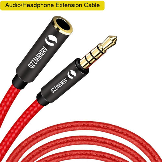 3.5mm Audio Extension Cable jack 3.5mm Male to Female Extender Cable 3m