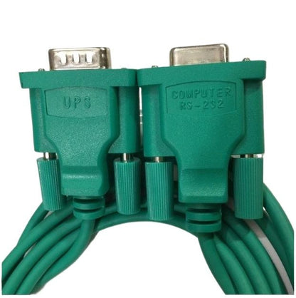 APC Schneider M2502 UPS Data Serial Cable DB9 Male to DB9 Female – 2 Meter Smart PVC Communication Cable for UPS Monitoring