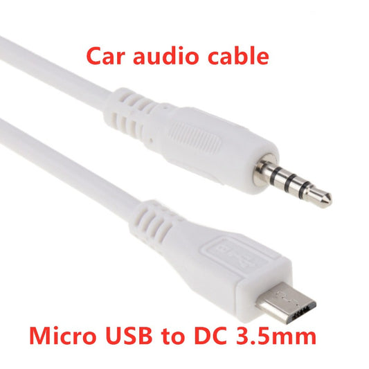 Micro USB to 3.5mm Audio Cable 2ft (7 Inch) for V8 Sound Card – High Quality AUX Converter Cable for Recording & Live Streaming