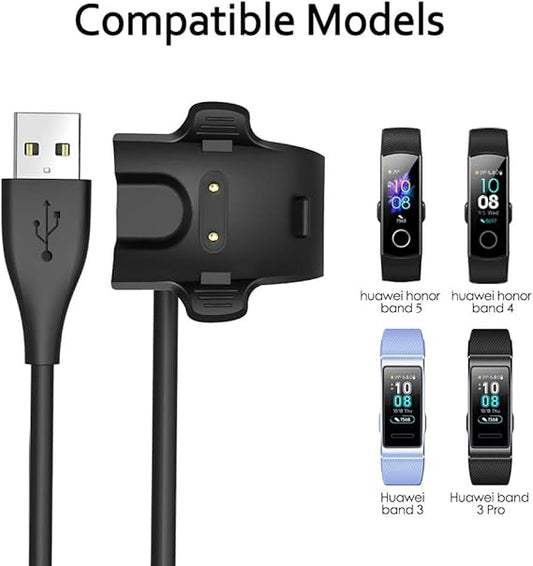 For Huawei Band 3 Pro Charger Cable Huawei Honor Band 5/4 / 2/2 Pro USB Charging Cable Dock 1 Meter cable
