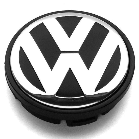 VW wheel center hub caps 56mm / 52mm Volkswagen 1J0601171 rim hub covers black 1 items Made in Germany
