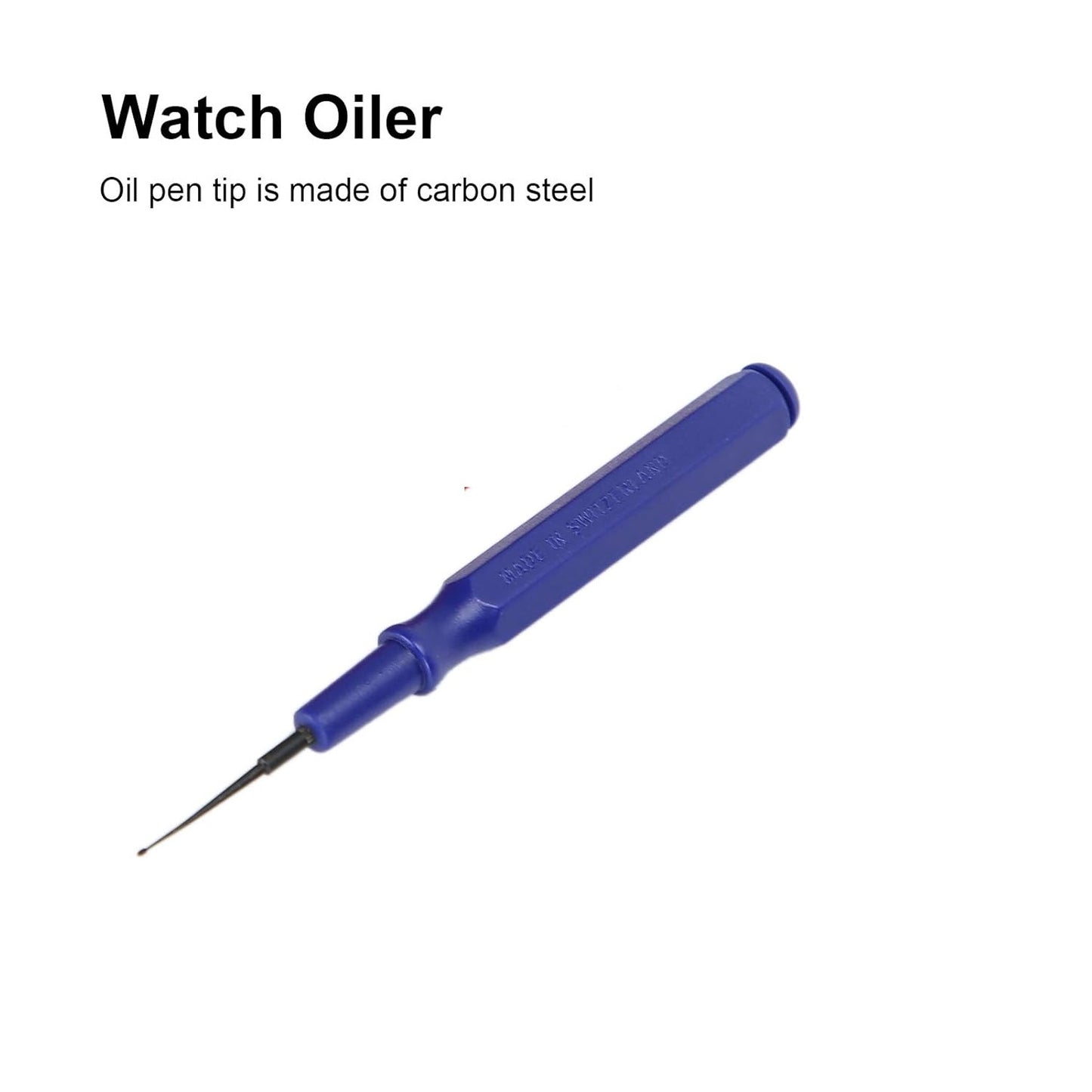 Watch Lubricant Oiler Oil Pin Pen, Portable Watch Repairing Tool for Watchmakers (made in Switzerland)