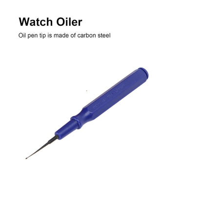 Watch Lubricant Oiler Oil Pin Pen, Portable Watch Repairing Tool for Watchmakers (made in Switzerland)