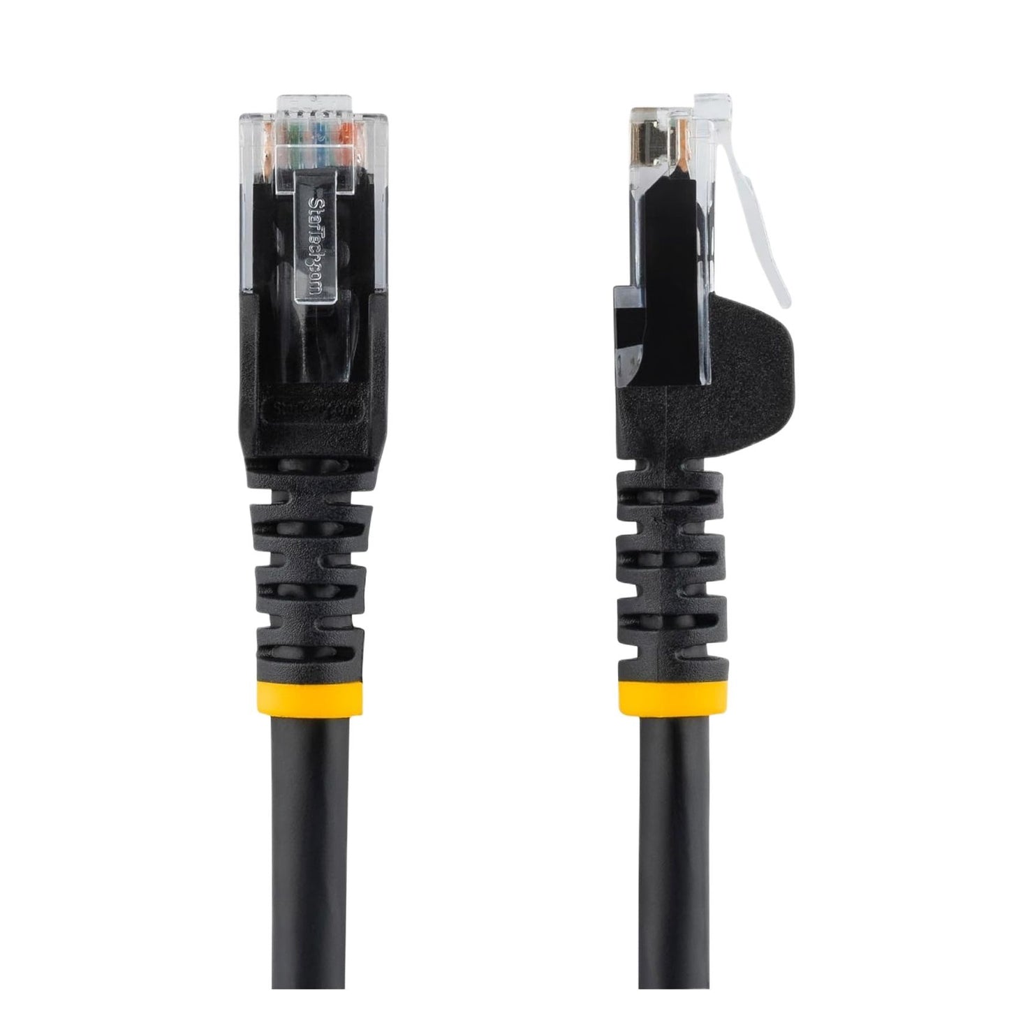 Star Tech Premium 6ft CAT6 Ethernet Cable LSZH – 10Gbps 650MHz RJ45 UTP Network Patch Cord, 100W PoE Support, Snagless with Strain Relief, Black (1.8m)
