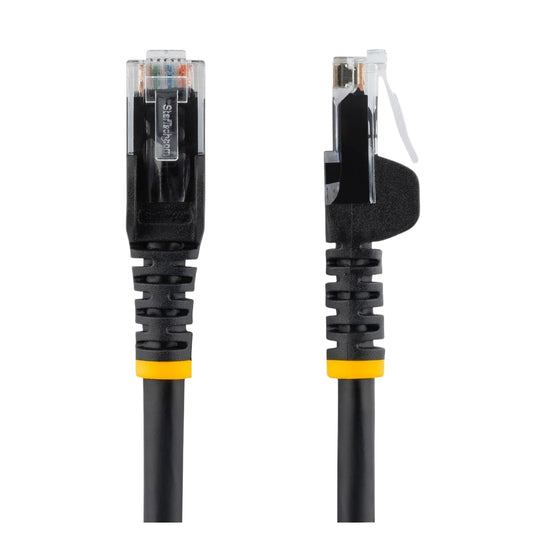 Star Tech Premium 6ft CAT6 Ethernet Cable LSZH – 10Gbps 650MHz RJ45 UTP Network Patch Cord, 100W PoE Support, Snagless with Strain Relief, Black (1.8m)