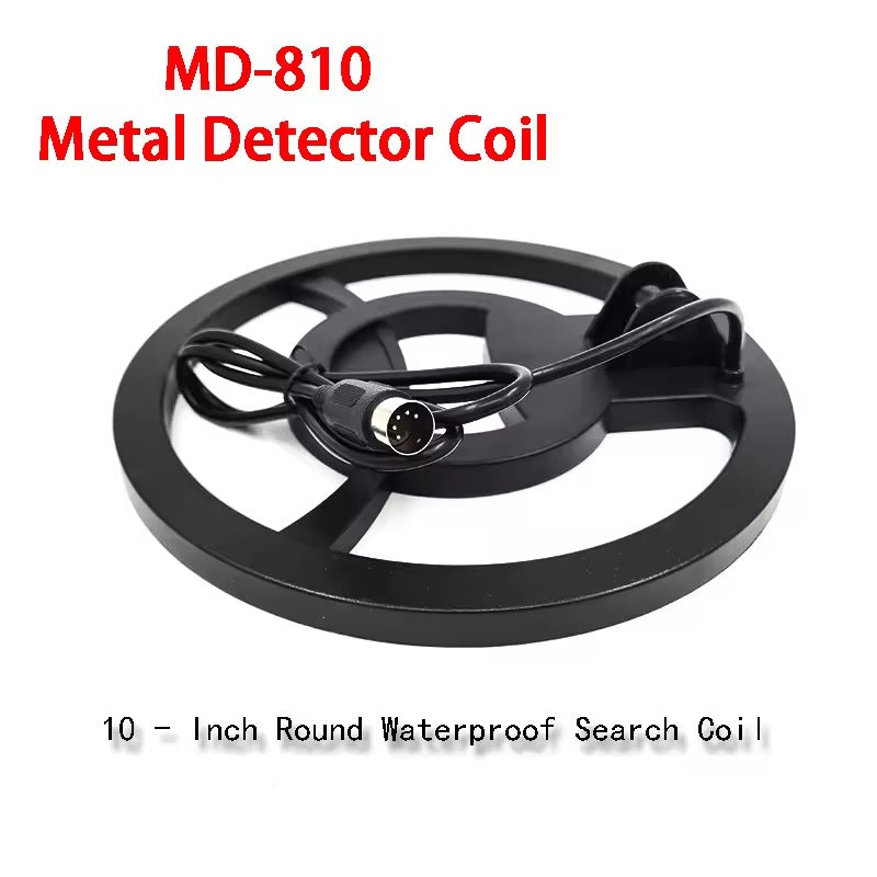 MD-810 Search Coil Professional Underground Metal Detector Waterproof High Accuracy Metal Finder Coil Original Accessories Tools