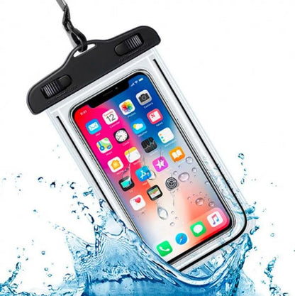 Universal Waterproof Phone Bag Case For Mobile Clear PVC Underwater Waterproof Pouch Cover