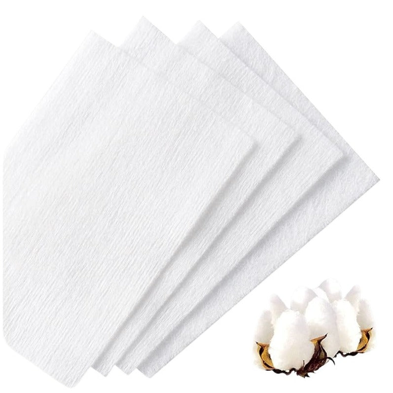 100 Pieces Disposable Cotton Pads, Nail Polish Remover, Makeup Cleaning, Soft Cotton, Portable