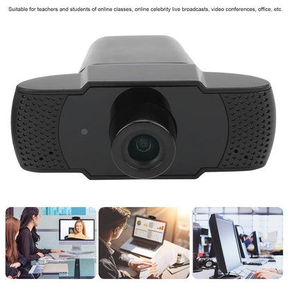 1080P HD Webcam with Microphone, Septekon Streaming Computer Web Camera for Laptop/Desktop/Mac/TV, USB PC Cam for Video Calling, Conferencing, Gaming