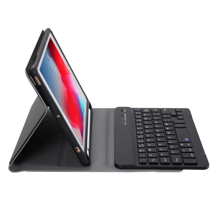 iPad Mini Backlight Keyboard Case with Pencil Holder - Backlight Demo