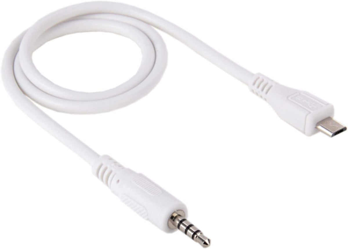 Micro USB to 3.5mm Audio Cable 2ft (7 Inch) for V8 Sound Card - image 2