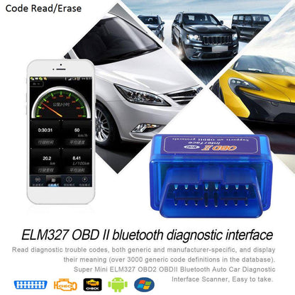 OBD2 Car Scanner; Diagnostic Tool. Bluetooth (Android / Iphone) Coede Read \wright obd2