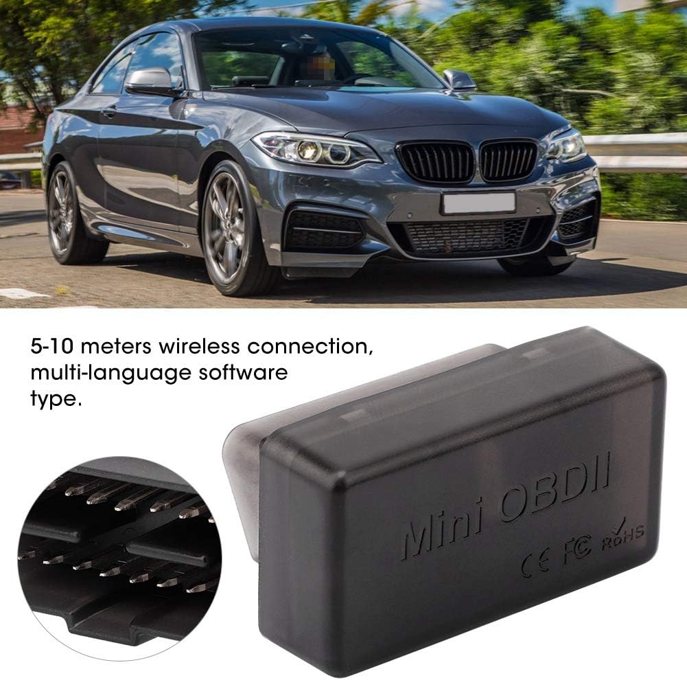 Car Scanner OBD2 OBDII Car Diagnostic Tool Automotive Bluetooth Code Reader work with Apple/android