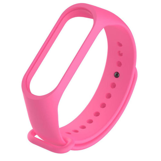 Replacement Silicone Wristband For Xiaomi MI Band 4/3 M4 Smart Bracelet Wristband Accessories Hot Pink