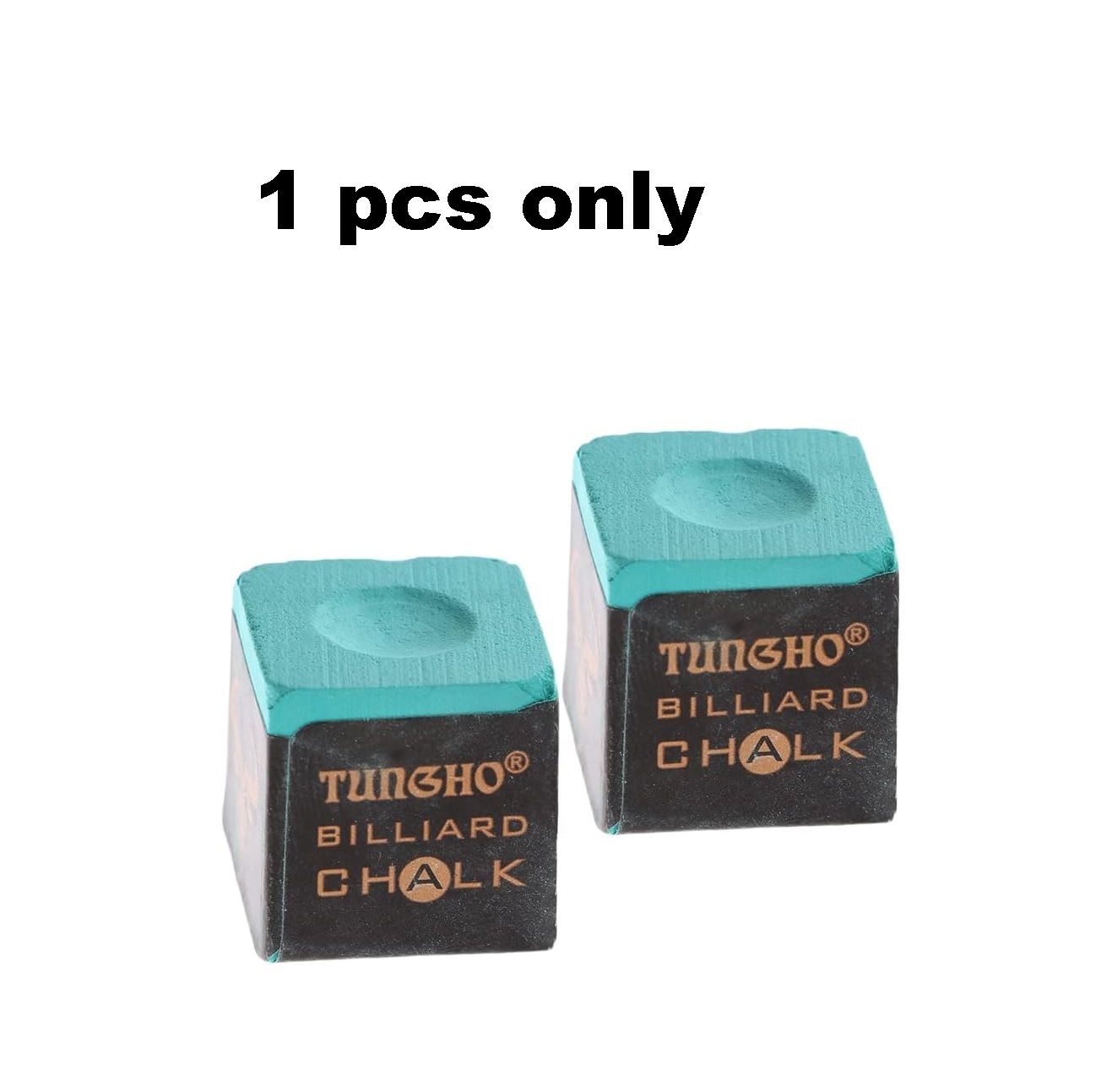 (1 Piece) Professional Snooker & Pool Cue Chalk – Durable Calcium Carbonate Square Cue Chalk for Billiards, Snooker & Pool Cues