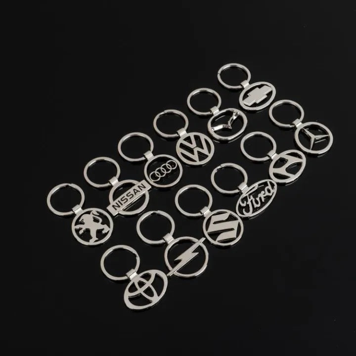 Premium Stainless Steel Peugeot Keychain – High-Quality Car Logo Key Ring for Men & Women