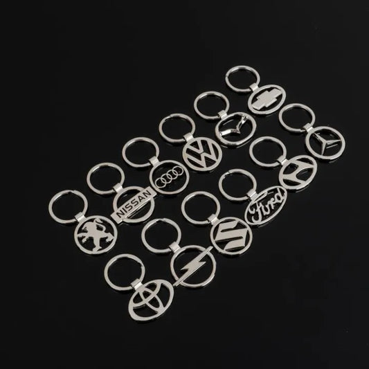 Premium Stainless Steel Peugeot Keychain – High-Quality Car Logo Key Ring for Men & Women