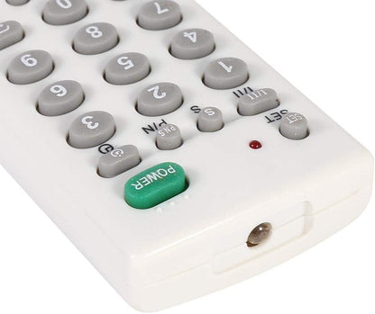 TV-139 Universal TV Remote Control Replacement – Compatible with Smart, LCD & LED Televisions | Easy Setup Remote