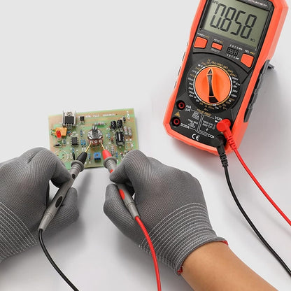 1000V 20A Multimeter Test Leads for Fluke – Heavy Duty Alligator Clip Probes Cable for Digital Multimeter, Electrical Test Leads Kit