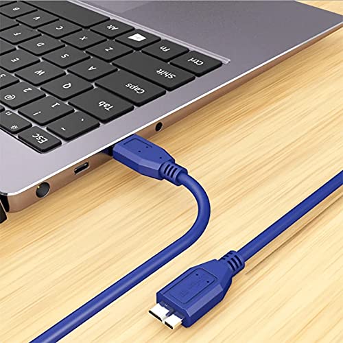 High Performance USB 3.0 Micro B Cable for External Hard Drive – Fast Data Transfer & Sync Cable