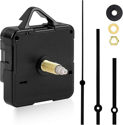 Quartz Clock Mechanism Kit High Torque Long Shaft – Silent DIY Wall Clock Movement Replacement Parts for Home Office Decor