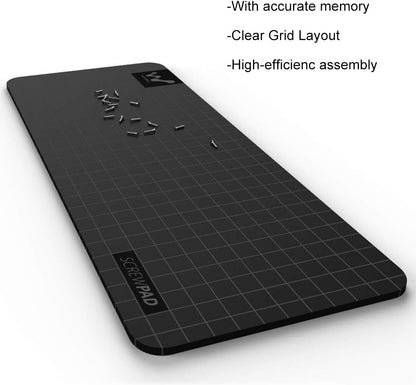 Wowpad Magnetic Screwpad Position Screw Plate – Precision Magnetic Screw Organizer Mat Compatible with Wowstick Electric Screwdriver