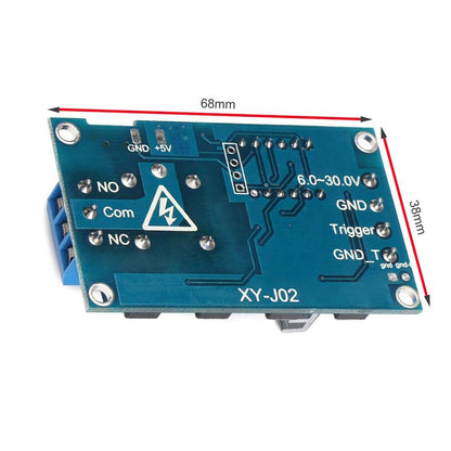 1 Channel Timer Relay Module DC 5V–36V – Cycle Delay Timer Switch with LED Display for Motors, Lights, Pumps & Automation Projects