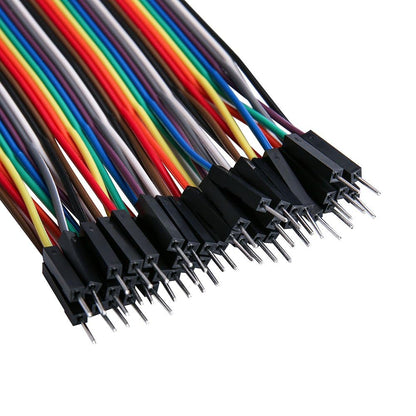 5 pcs 30cm Leanth Multicolored Jumper Wires Kit  Breadboard Ribbon Cables for Arduino Raspberry Pi DIY Projects