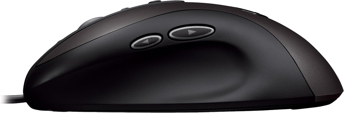 Logitech Wired Optical Mouse 5 Buttons with Scroll Wheel – High Precision USB Mouse for PC & Laptop (Ergonomic Design)