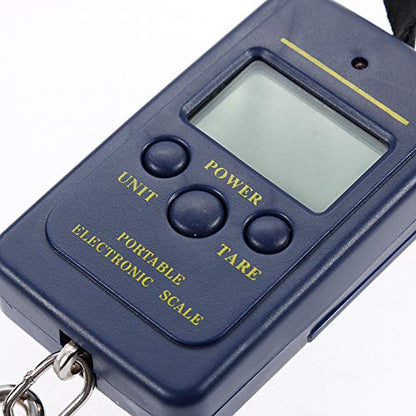 Mini Digital Hanging Scale 40kg/10g – Portable Electronic Hook Scale for Fishing, Luggage & Travel