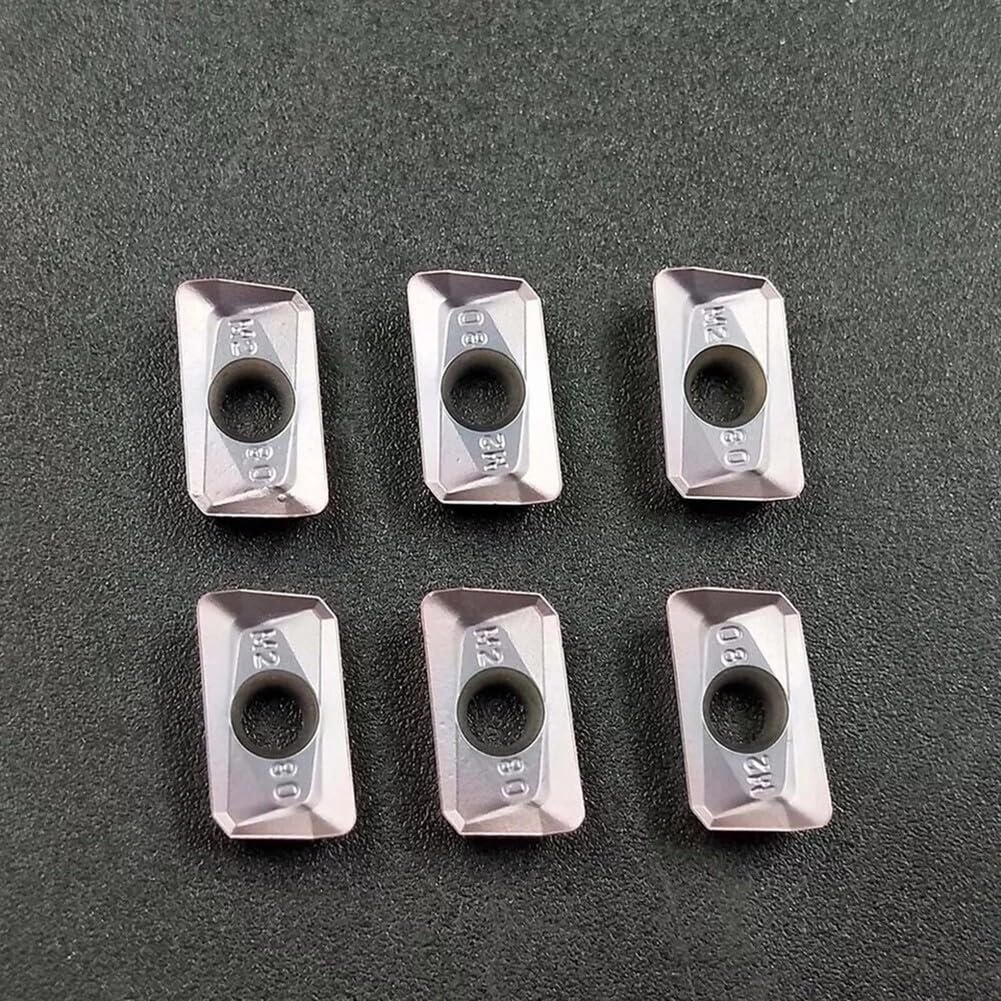 10PCS M2 CNC Carbide Inserts for Stainless Steel & Steel | Wear-Resistant Turning Tools for Roughing & Finishing | High Precision Milling Inserts