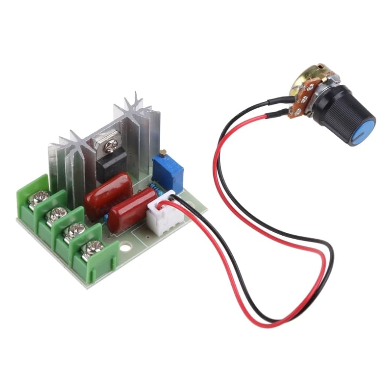 220V 2000W Thermostats for DC Motor Speed Controller With External Control Knob Dropship