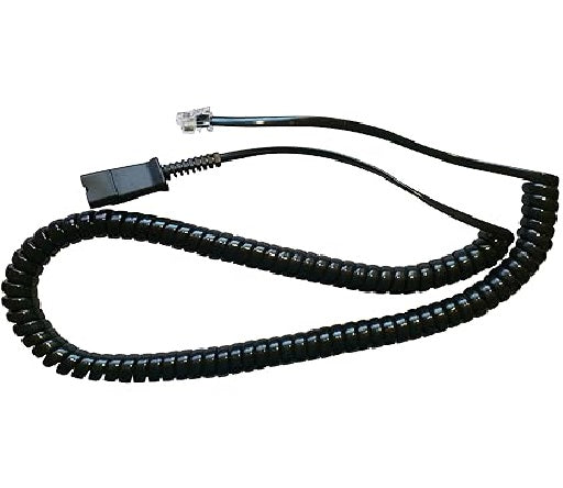 QD to RJ9 for Cisco IP phone 7941 7942 7945 7960 7961 7975 6911 7821 7841 6912 6921 8941 etc for PLT headset
