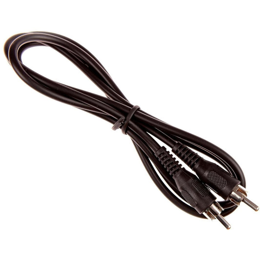 Single RCA/Phono Male to Male RCA Audio Video AV Cable Lead Wire – 1.5 Meter High Quality Connector for TV, DVD, Amplifier & Home Theater Systems