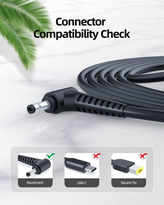 20V 2.25A 45W Laptop Power Adapter for Lenovo charger Ideapad 100 100s yoga310 yoga510 AC Adapter Charger 4.0*1.7mm  Model PA-1450-55LL