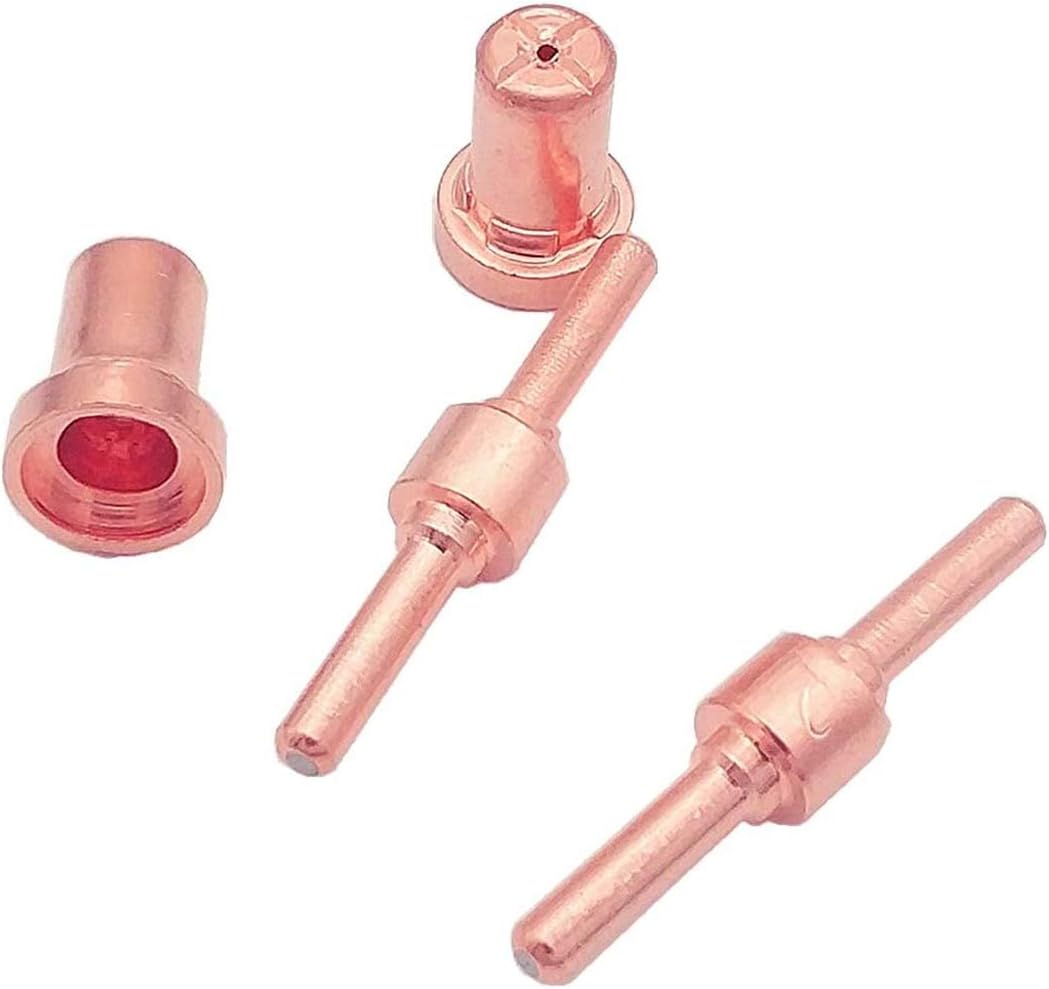 Copper Extended Long Tip Electrode & Nozzles Consumables for PT31 LG40 40A Cutting Torch