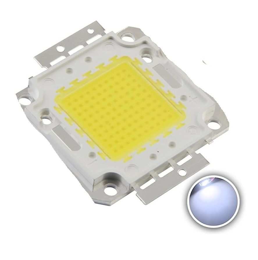 1 pcs 30W High Power White COB LED Chip 6000K–6500K | 900mA DC 30V Super Bright SMD LED for DIY Lighting