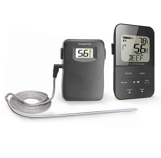🌡️ Wireless Roasting Thermometer Coline – Digital BBQ & Oven Meat Thermometer with Probe for Kitchen & Grill