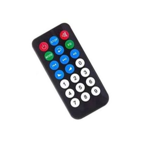 Remote Control for 12V Car Bluetooth MP3 Decoder Board | Wireless Multimedia Controller for USB TF FM AUX Player