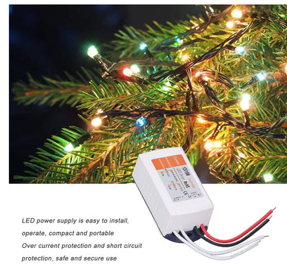 LED Driver Power Supply – Constant Voltage Adapter AC 100-240V to 12V 1.5A 18W for LED Strip Lights & LED Projects