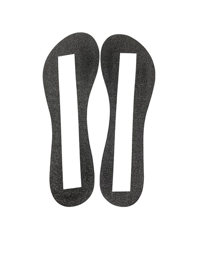Happystep Women Thin Shoe Insoles 20cm – Cushion Pads for High Heels, Pumps, Flats & Sandals, Shock Absorption Heel & Ball Support, Comfortable Black Insoles