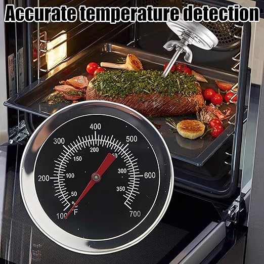 Waterproof BBQ Grill Thermometer Instant Read Meat Thermometer with  Long Stainless Steel Probe