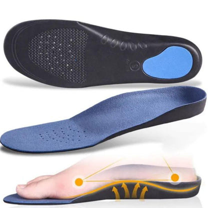 Flat Feet Arch Support Insole Orthotic Height 3cm High Quality 3D Premium Comfortable Plush Cloth Orthopedic Insoles Foot Pad XL 31cm