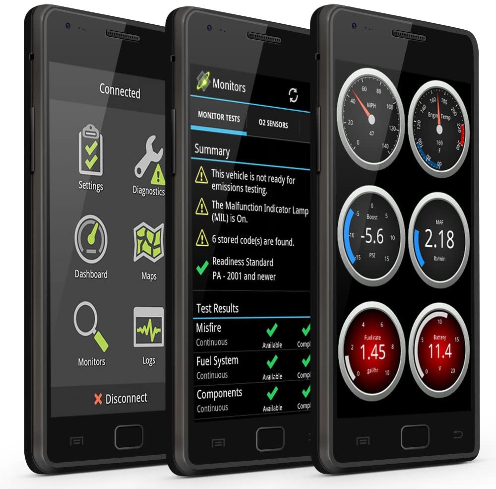 OBDLink LX Bluetooth OBD2 Scanner (Model LX101) – Professional Diagnostic Tool for Android & Windows | Fast, Secure & Battery-Safe