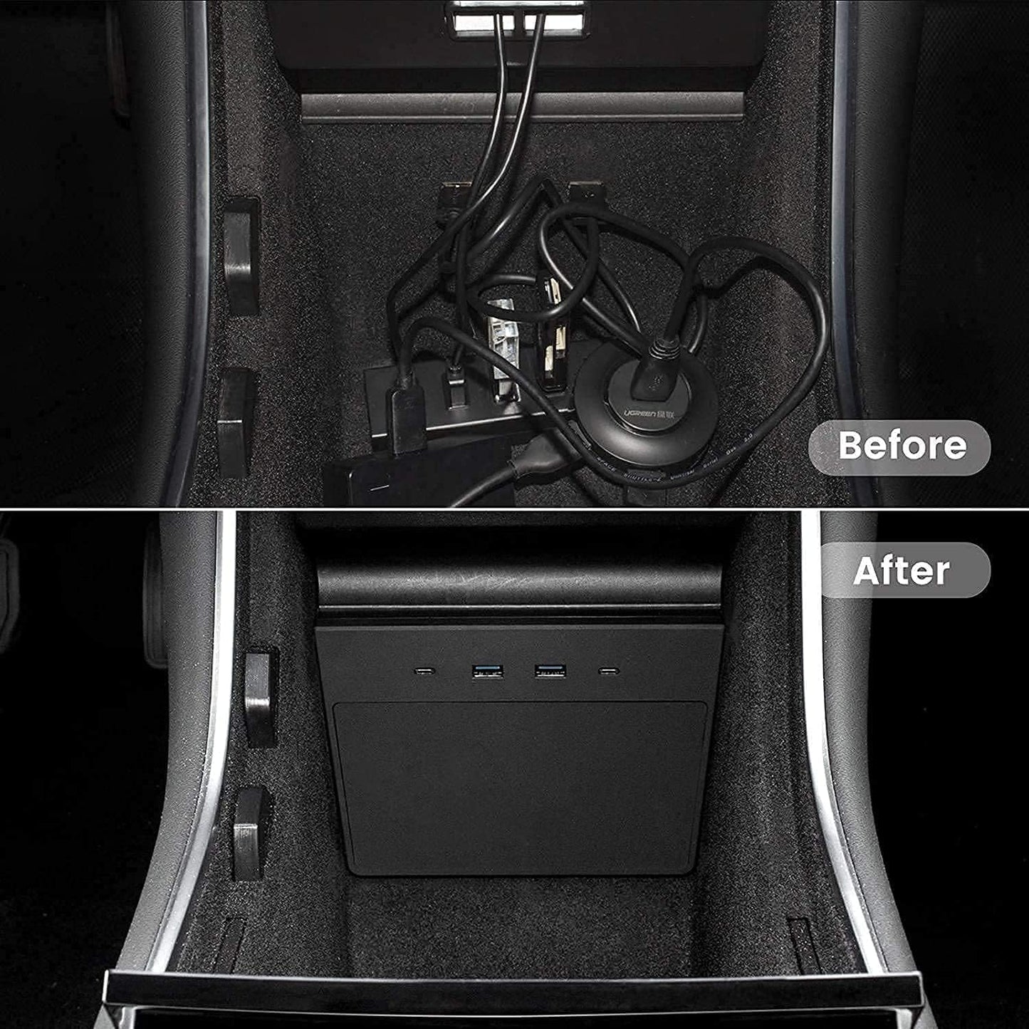Tesla Model Y USB Hub Gen 2 5-in-1 Pakistan – Dashcam & Sentry Mode Viewer (2020–2021)