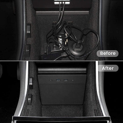 Tesla Model Y USB Hub Gen 2 5-in-1 Pakistan – Dashcam & Sentry Mode Viewer (2020–2021)