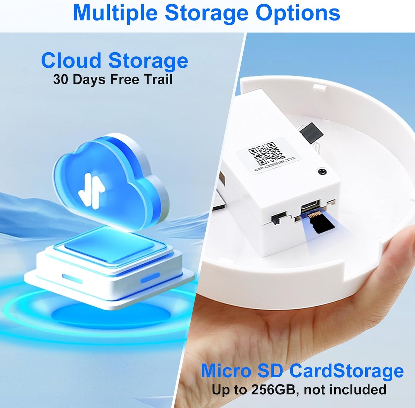 📷 WiFi Mini Detector Camera – 1080P Wireless Smoke Detector Security Nanny Cam  Motion Detection • Remote View • Audio • Home & Office Surveillance